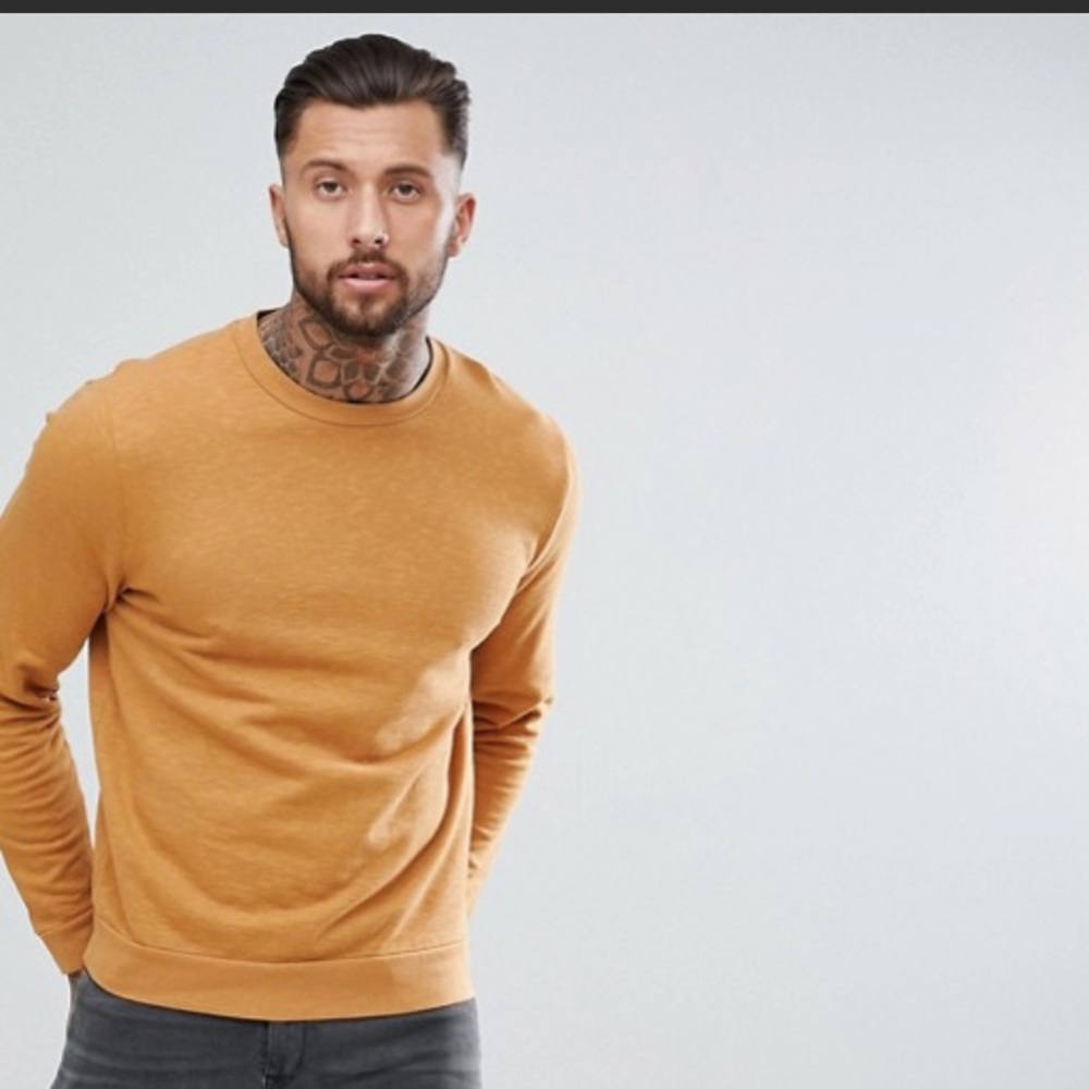NWOT Asos Sweatshirt yellow